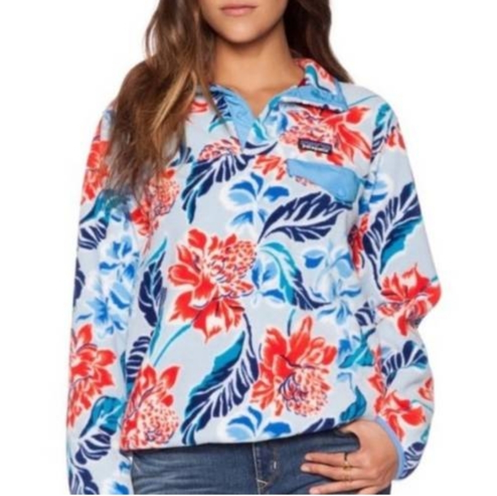 Patagonia Synchilla Snap-T Fleece Pullover Hawaiian Manoa Dusk Blue Size Small